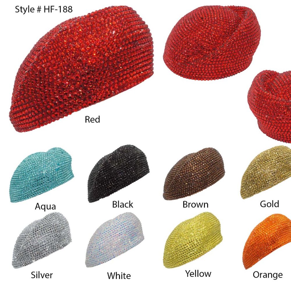 Church Hat Rhinestone